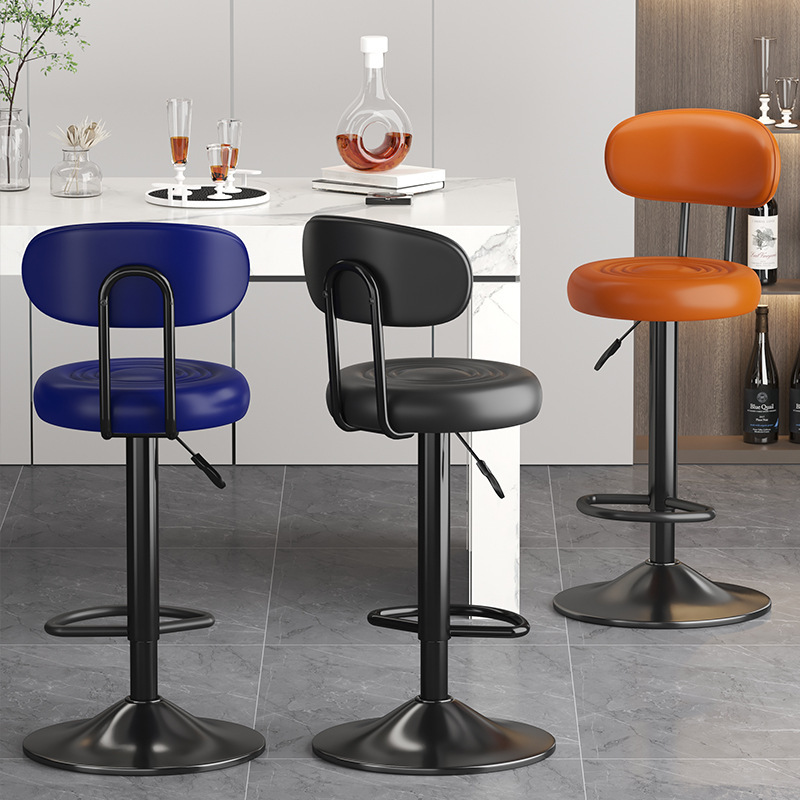 Commercial Kitchen And Bar - Chaises de Bar pivotantes en métal,