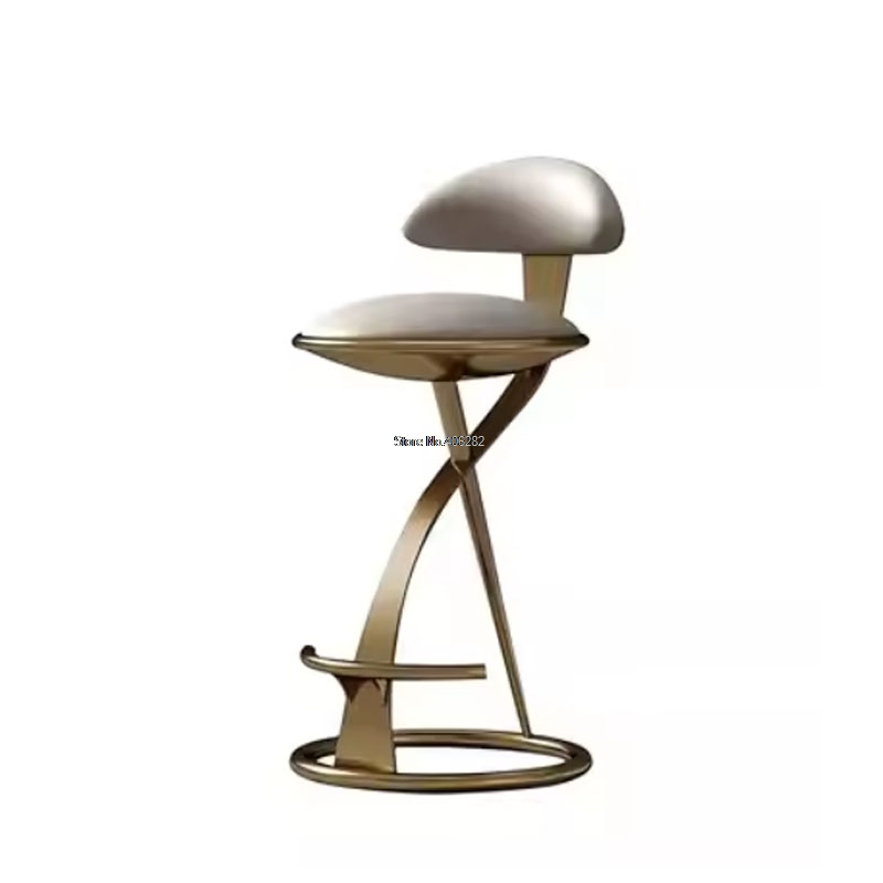 Commercial Kitchen And Bar - Luxury Modern Bar Stool with Gold
