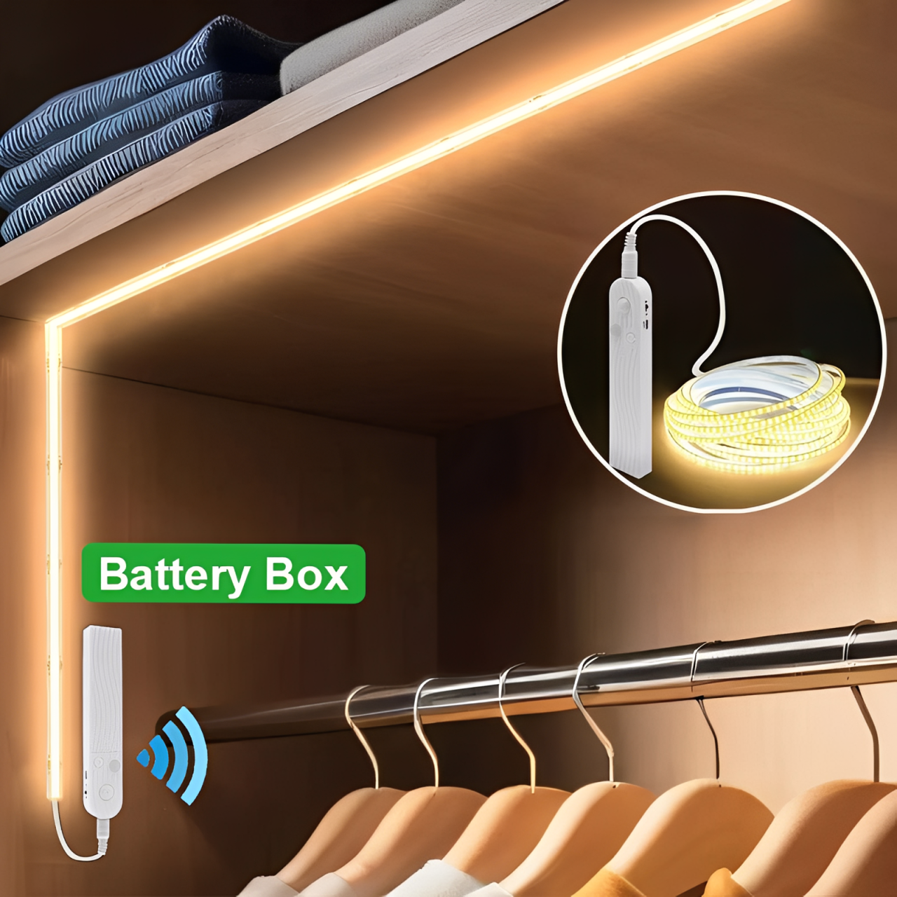 Commercial Kitchen Lights - Bande lumineuse LED avec capteur de