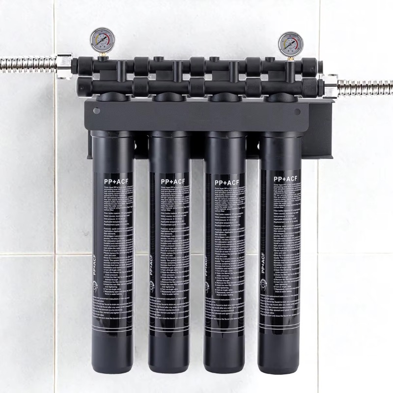 Commercial Kitchen Water Filter - Système Commercial à 4 étages de