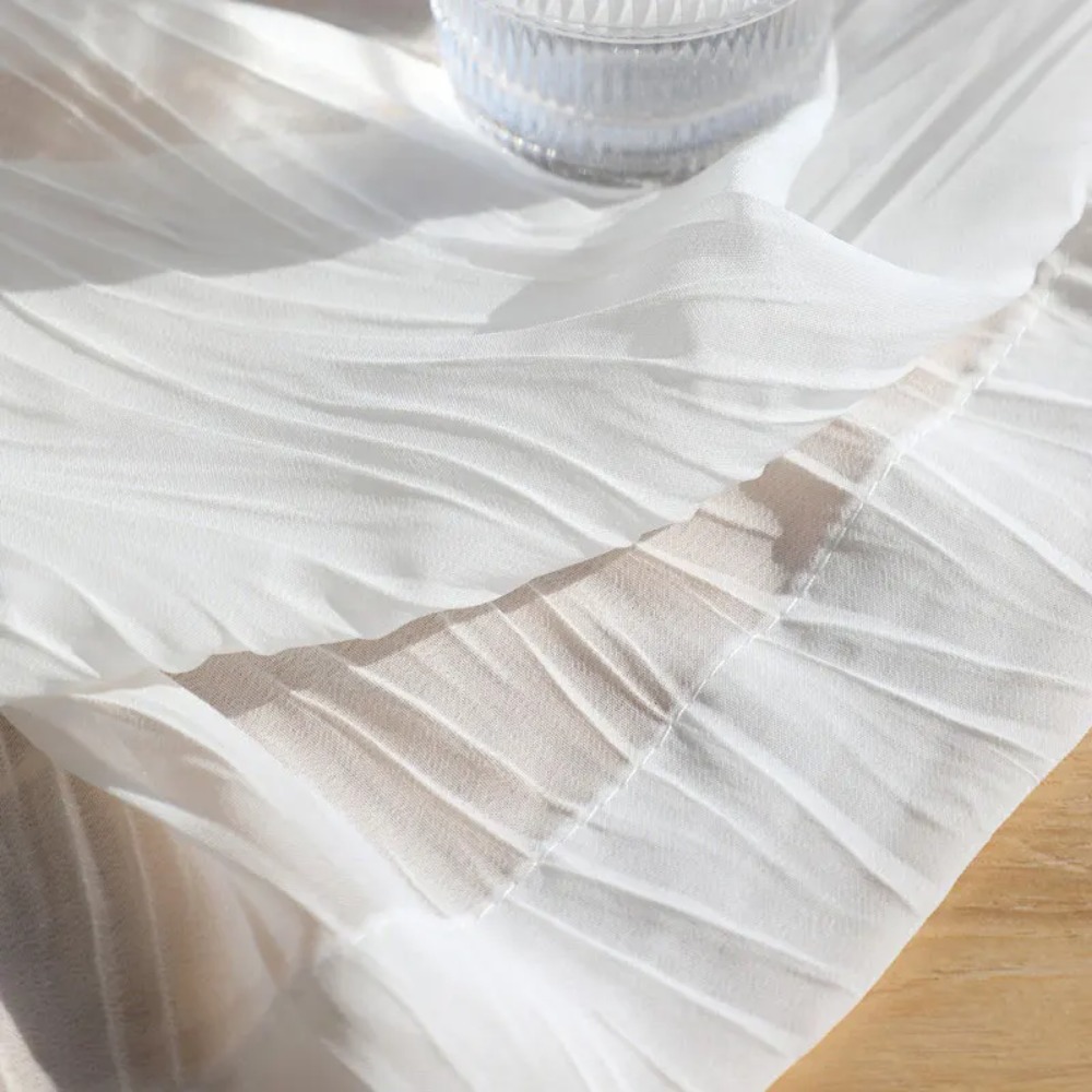 Commercial Kitchen Canopy - Rideaux modernes en Tulle de mousseline