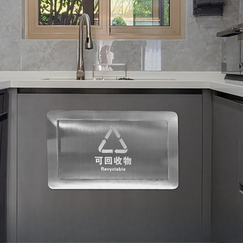 Commercial Kitchen Garbage Disposal - Couvercle de poubelle ouvert latéral en
