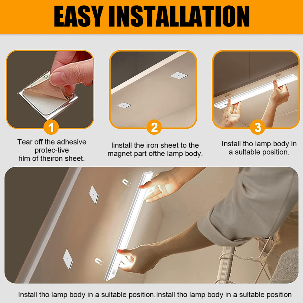 Lampe LED ultra-mince à détect - Commercial Kitchen Lights avis et prix