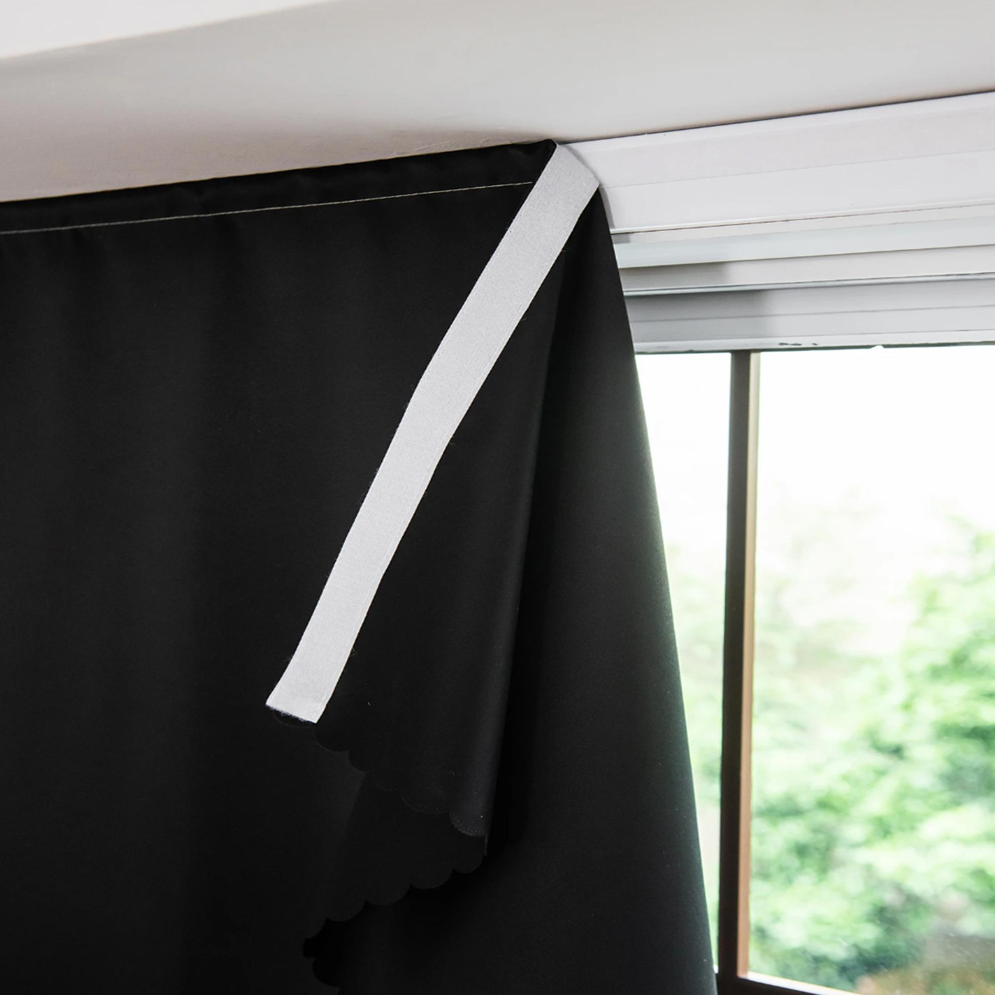 1 rideau occultant blanc 100%  - Commercial Kitchen Canopy avis et prix