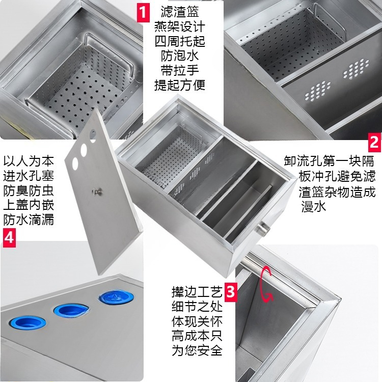 Filtre séparateur graisse/eau  - Commercial Kitchen Water Filter avis et prix