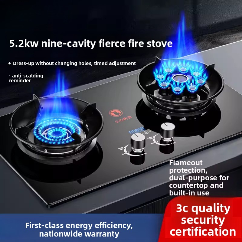 Cuisinière à gaz, double brûle - Commercial Kitchen Vent Hood avis et prix