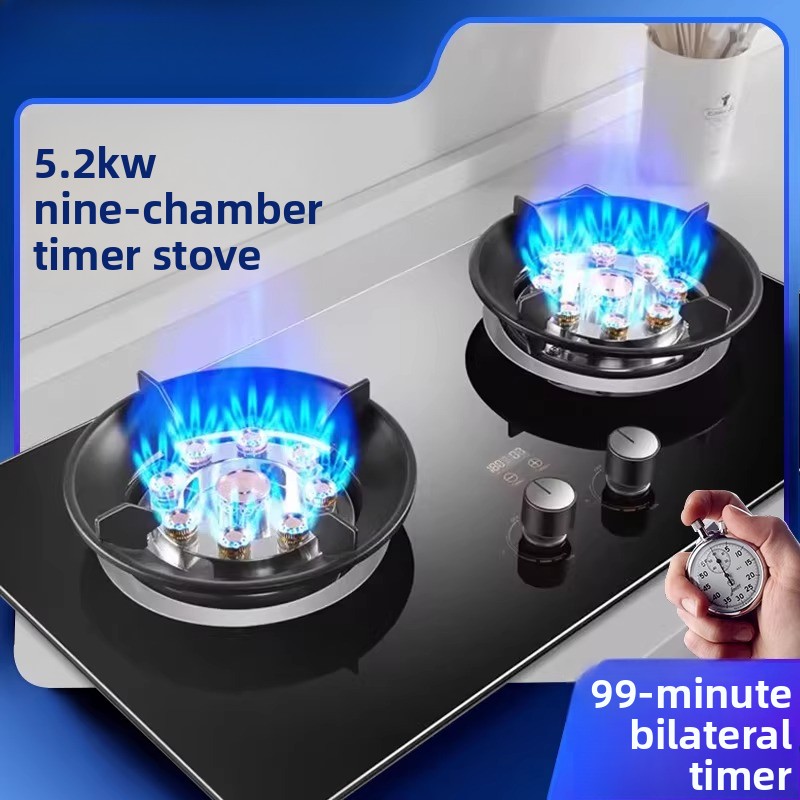 Cuisinière à gaz, double brûle - Commercial Kitchen Vent Hood avis et prix