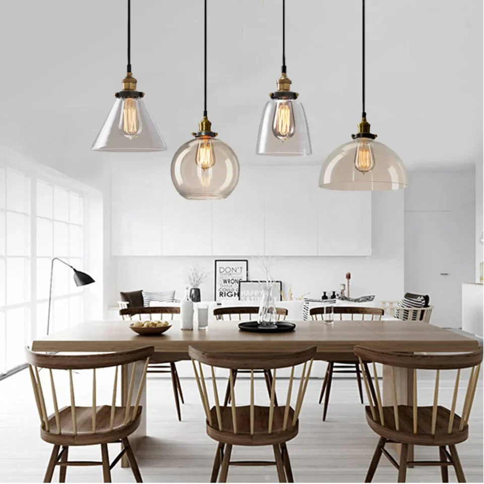 Lampe suspendue en verre de St - Commercial Kitchen And Bar avis et prix