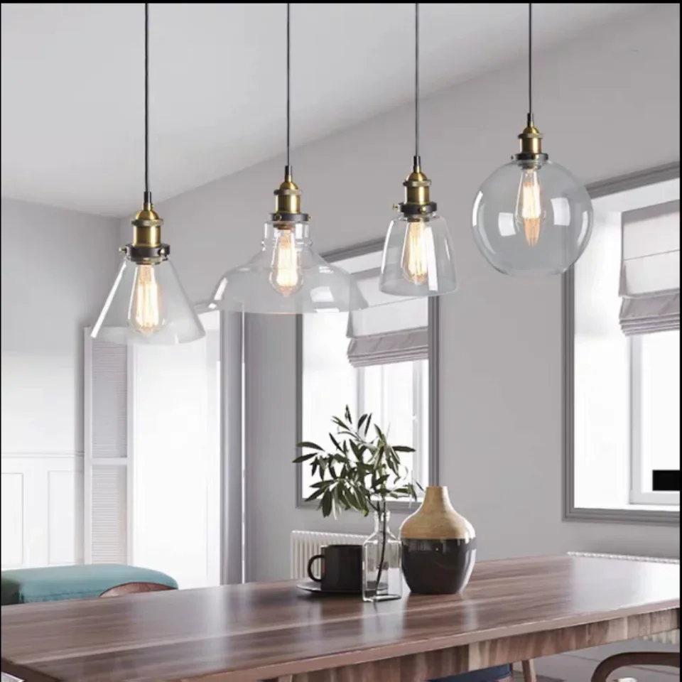 Lampe suspendue en verre de St - Commercial Kitchen And Bar avis et prix