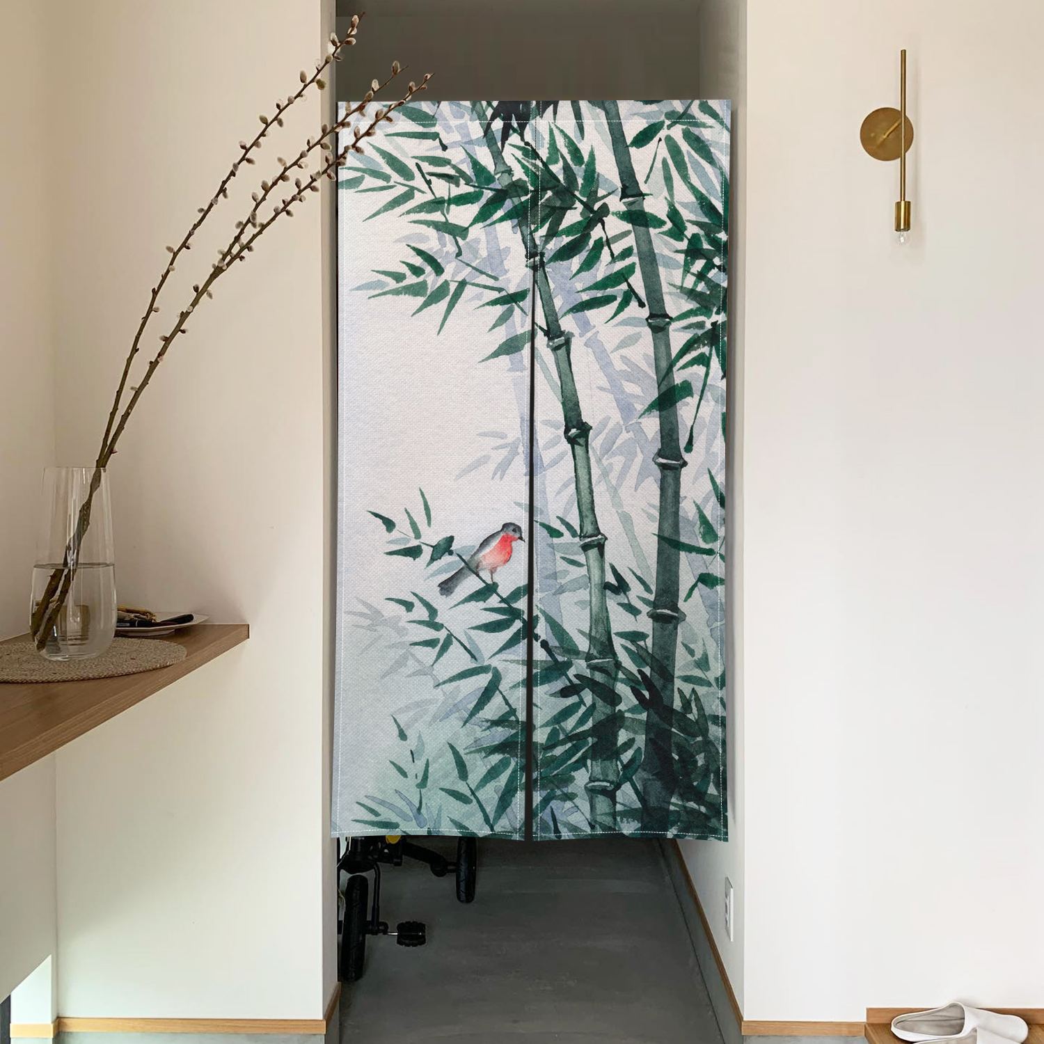 Rideau de porte Lotus en bambo - Commercial Kitchen Canopy avis et prix
