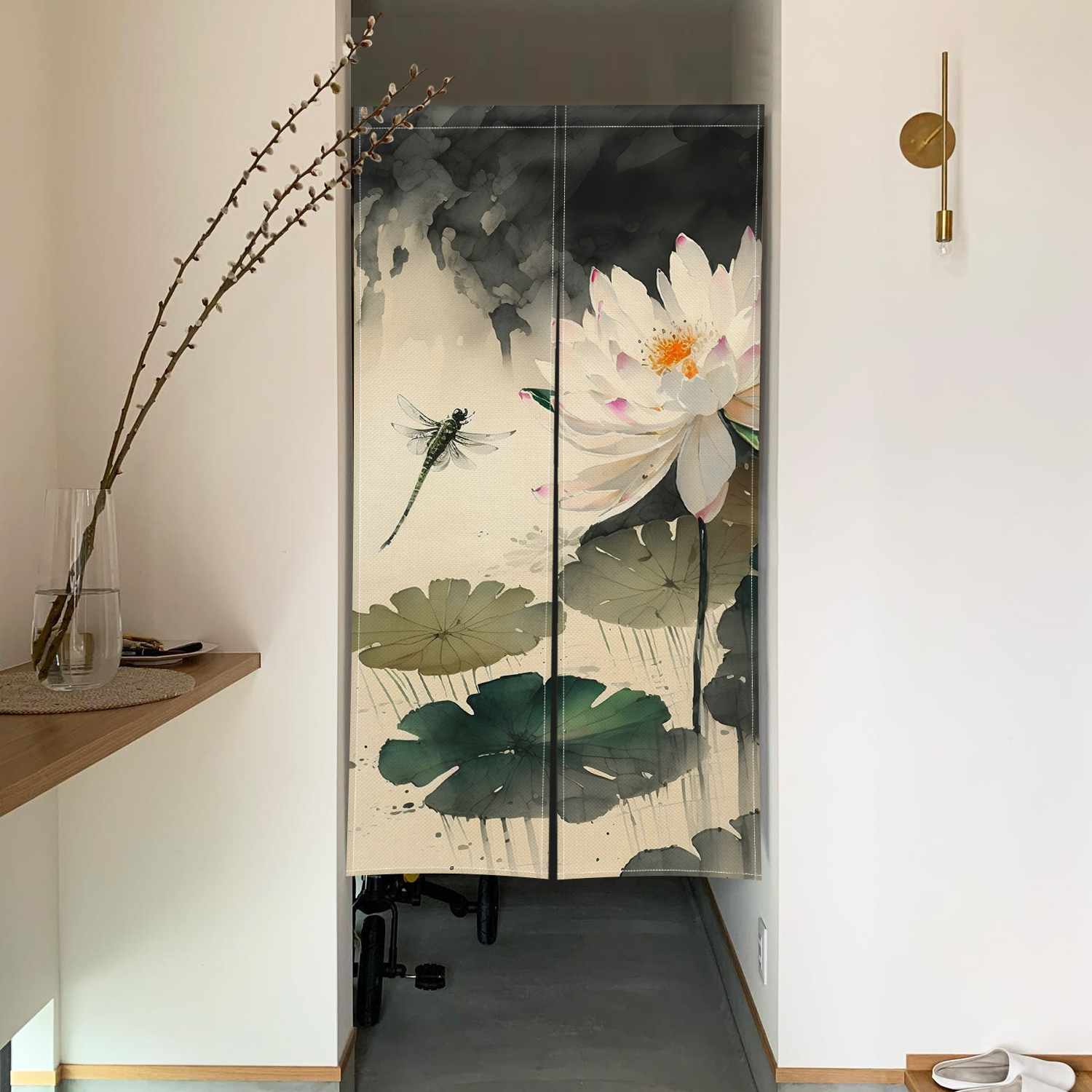 Rideau de porte Lotus en bambo - Commercial Kitchen Canopy avis et prix