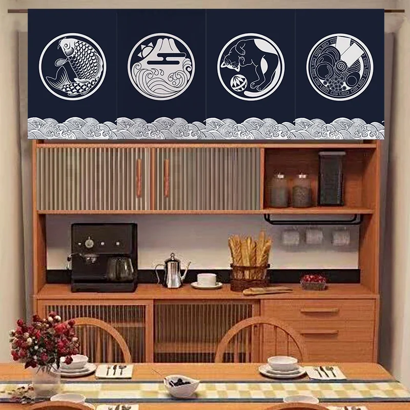 Rideau court japonais, rideau  - Commercial Kitchen Canopy avis et prix