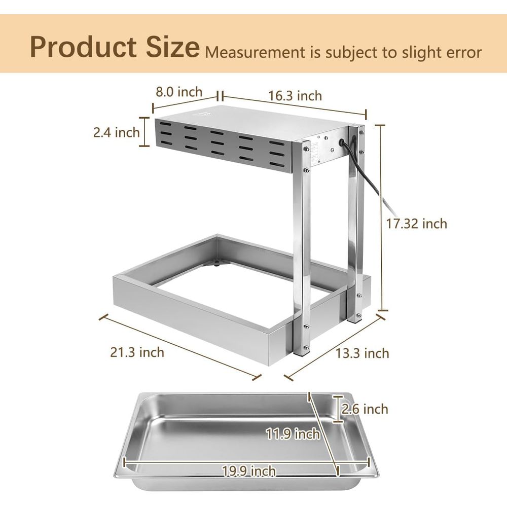 Réchauffeur de frites, chauffe - Commercial Kitchen Cabinet avis et prix