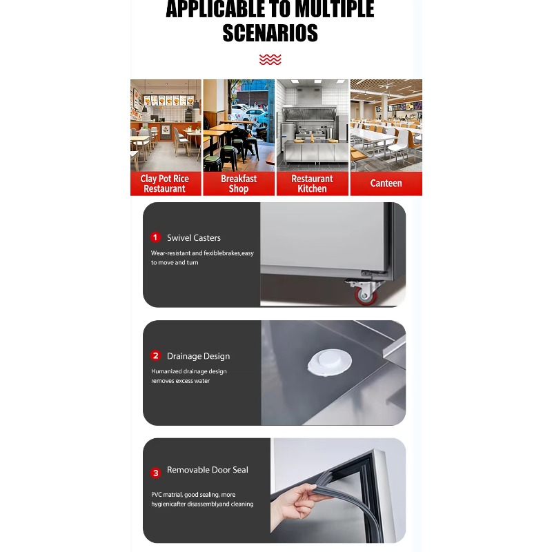 Chariot chauffe-plats commerci - Commercial Kitchen Cabinet avis et prix